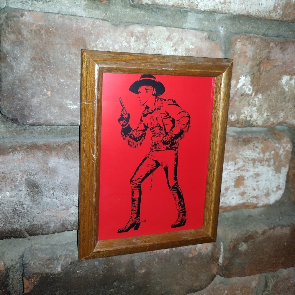 Sin City Cowboy Art Print